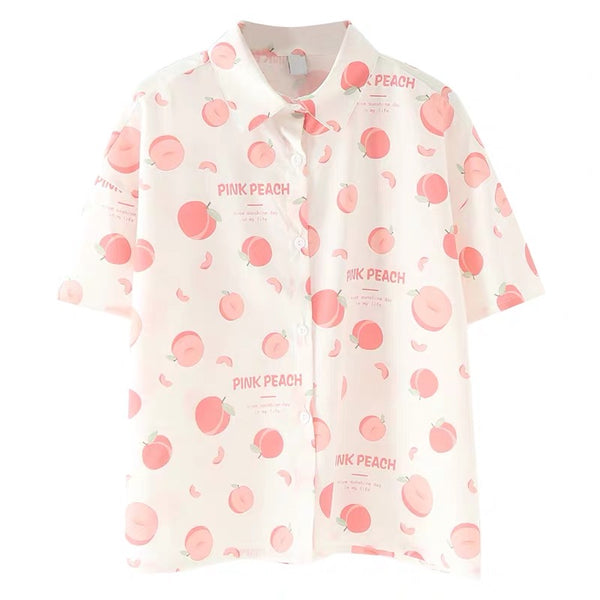 Kawaii Peach T-Shirt