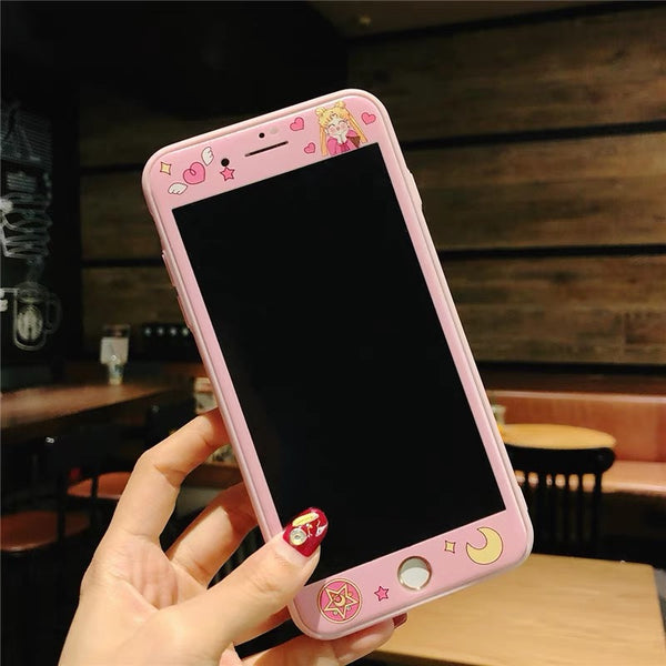 Kawaii Girl Phone Case For Iphone6/6S/6P/7/7P/8/8plus/X/XS/XR/XSmax/11/11pro/11pro