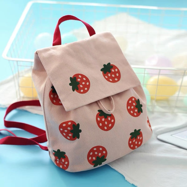 Cute Strawberry Backpack