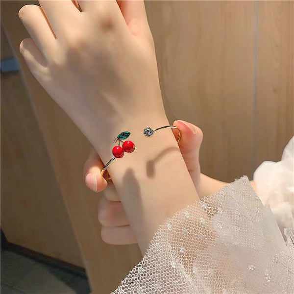 Cute Cherry Bracelet