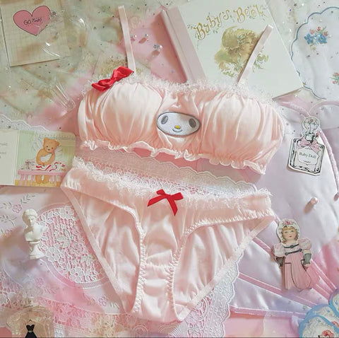 Kawaii Melody Underwear Set