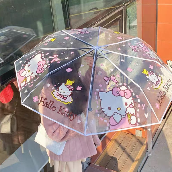 Kawaii Kitty Umbrella