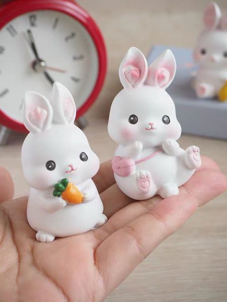 Kawaii Rabbit Dolls Set
