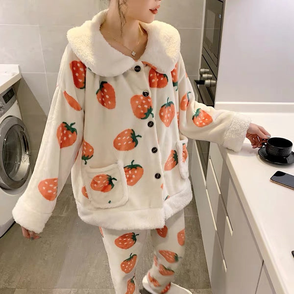 Sweet Strawberries Pajamas