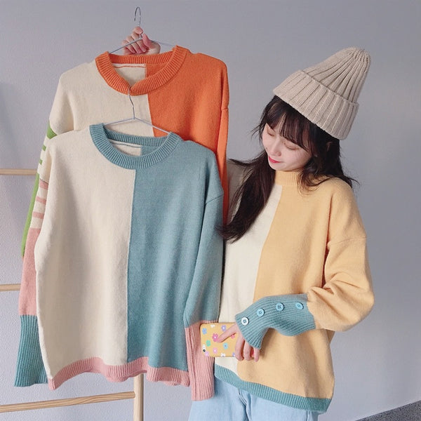 Harajuku Color Sweater