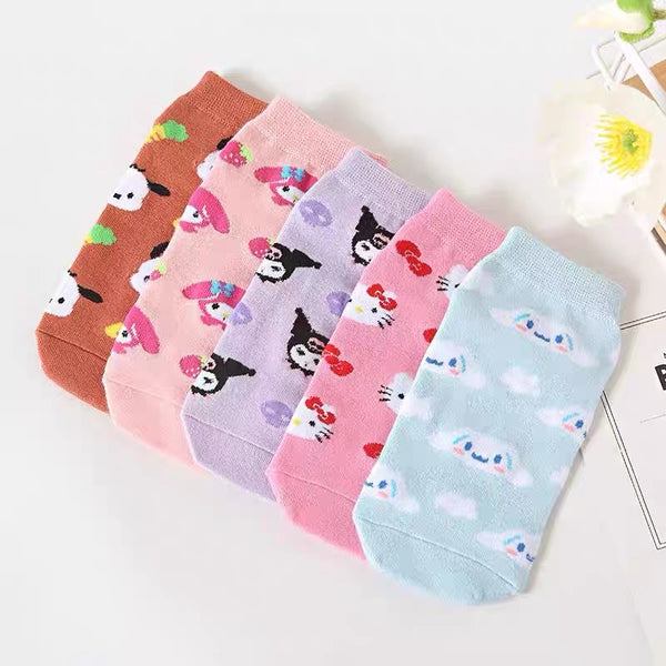 Cute Printed Socks