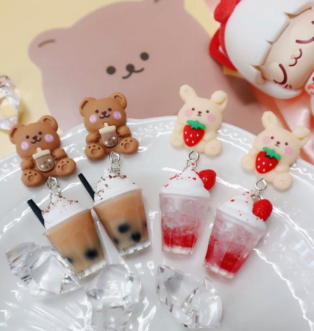 Cute Boba Earrings