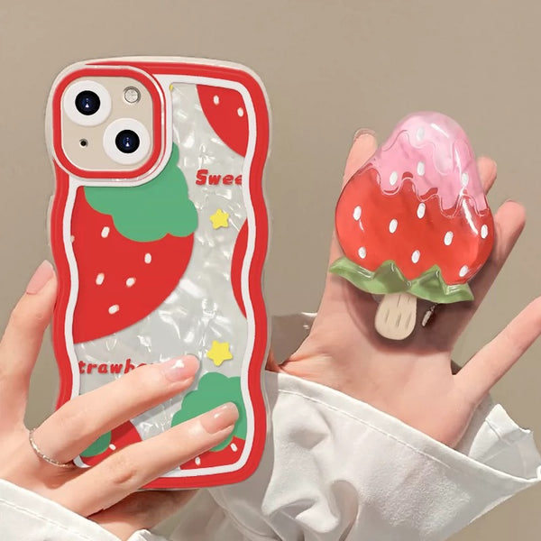 Strawberry Phone Case For Iphone7/8plus/X/XS/XR/XSmax/11/11proMax/12/12pro/12proMax/13/13pro/13promax