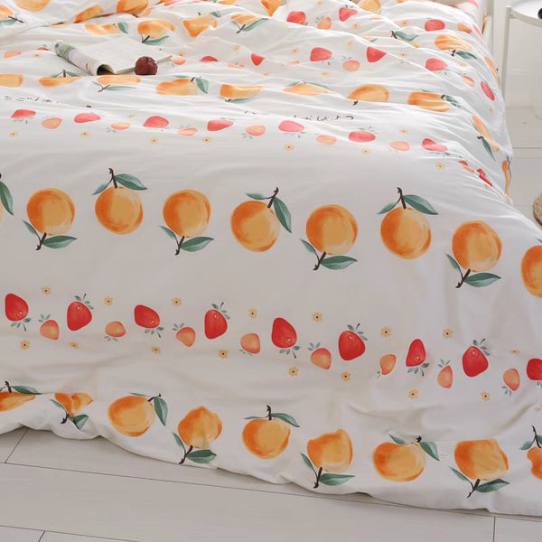 Cute Fruits Bedding Set