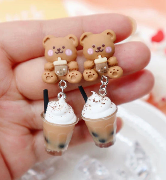 Cute Boba Earrings