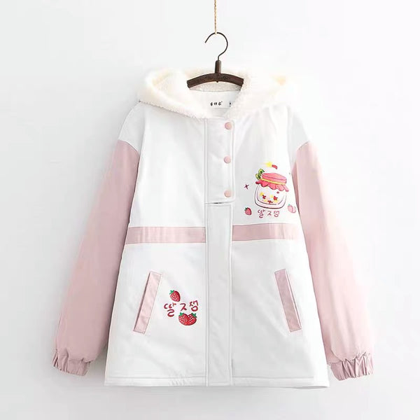 Cute Strawberry Coat