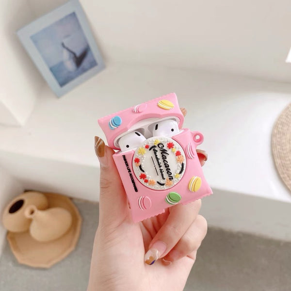 Macaroon Airpods Protector Case For Iphone