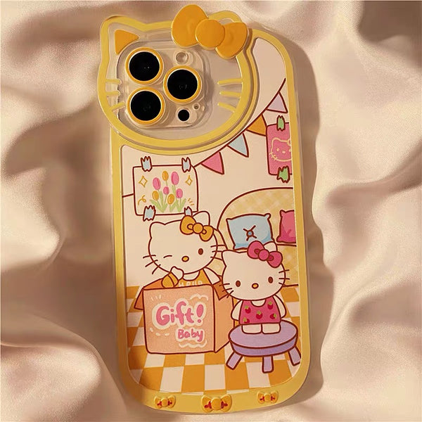 Kitty Phone Case For IphoneX/XS/XR/Xs max/11/11Pro/11proMax/12/12proMax/12pro/13/13pro/13promax