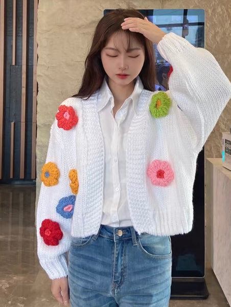 Cute Flowers Sweater