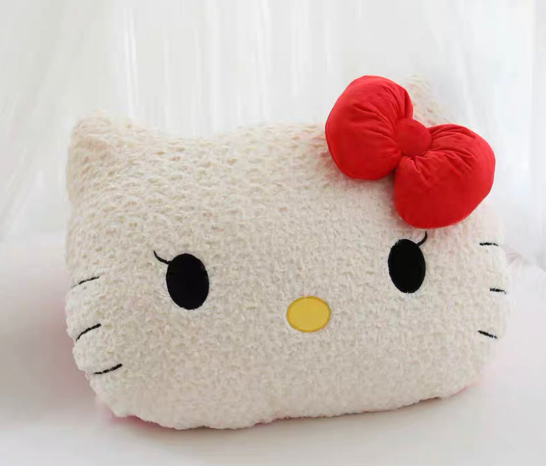 Hello Kitty Inspired White Plush Large Tote – PeachyBaby