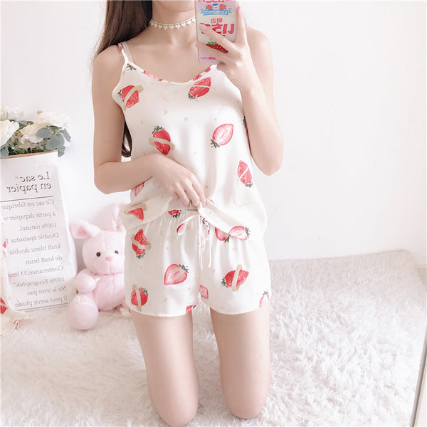 Cute Fruits Three Piece Suit