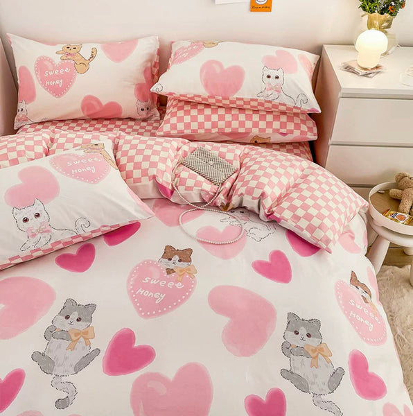 Sweet Cats Bedding Set