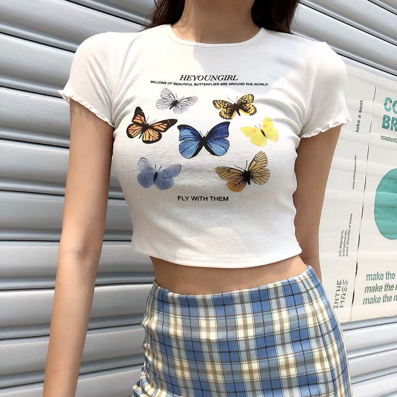 Cute Butterfly Top