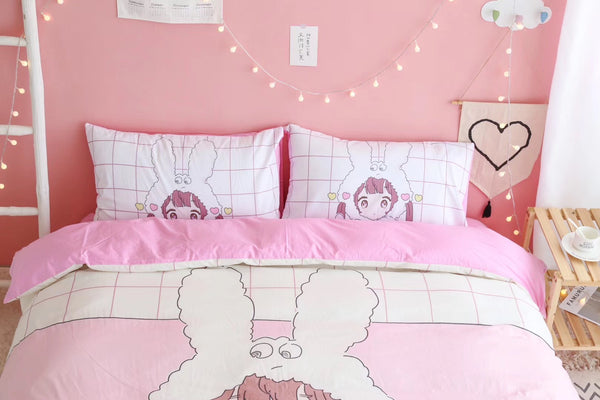Bunny Girl Bedding Set