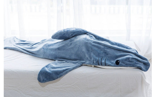 Funny Shark Shawl Blanket