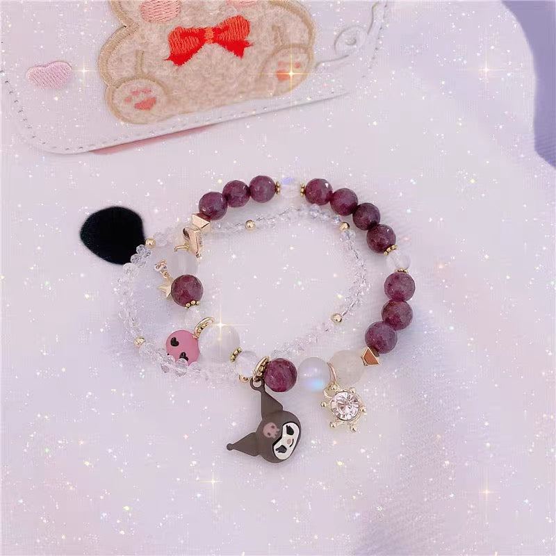 Kawaii Kuromi Bracelet – ivybycrafts