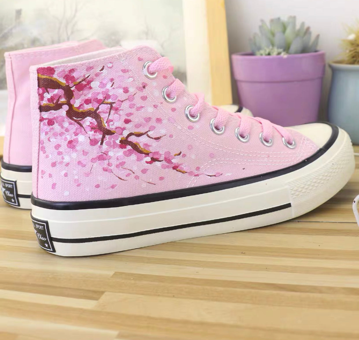 Cute Sakura Shoes – ivybycrafts