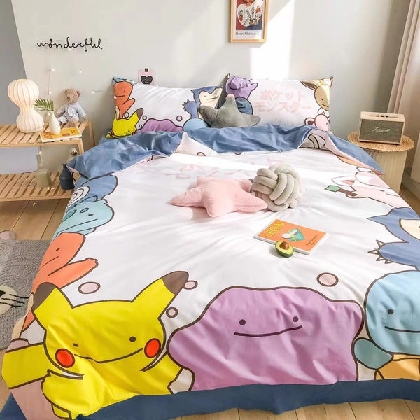 Cute Anime Bedding Set