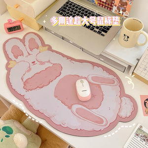 Cute Rabbit Mouse Pad