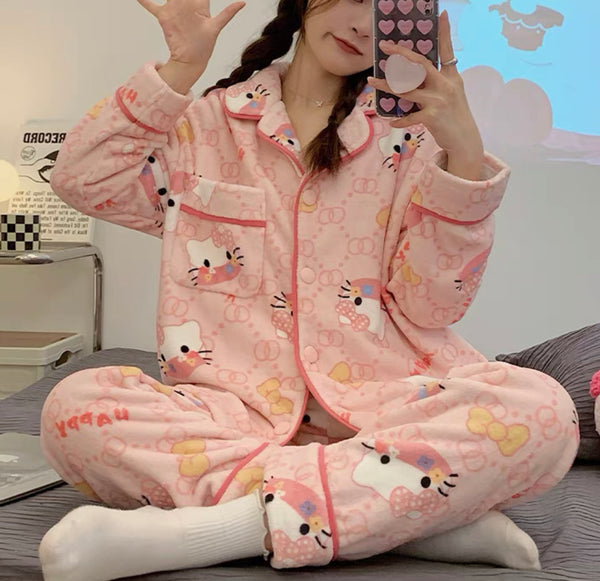 Soft Kitty Pajamas