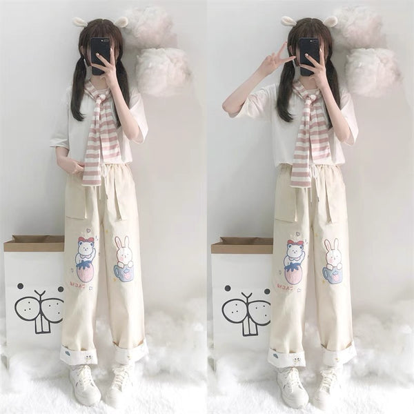 Cute Cartoon Trousers