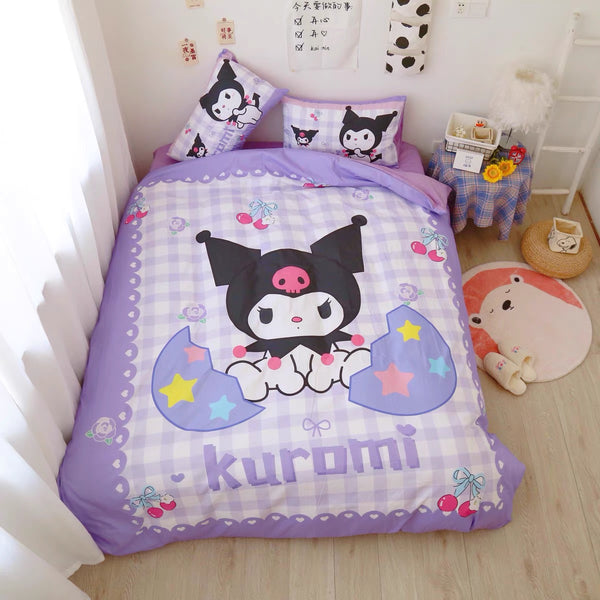 Kuromi Bedding Set