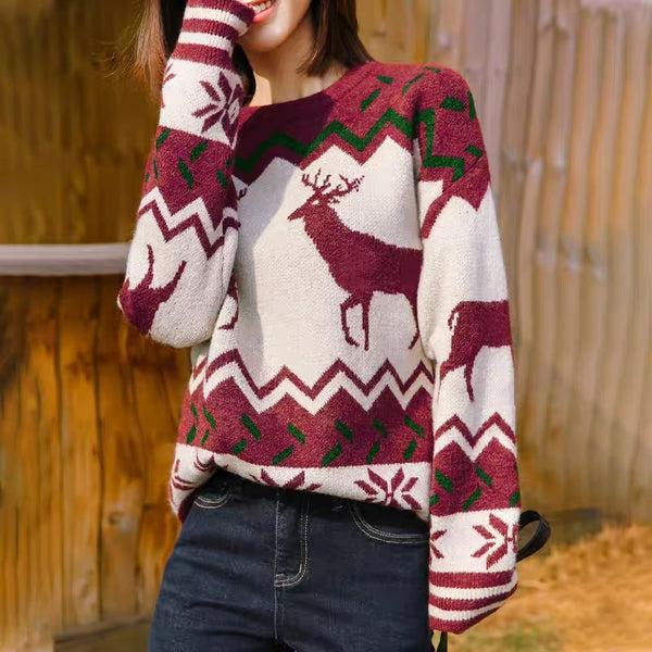 Cute Elk Sweater