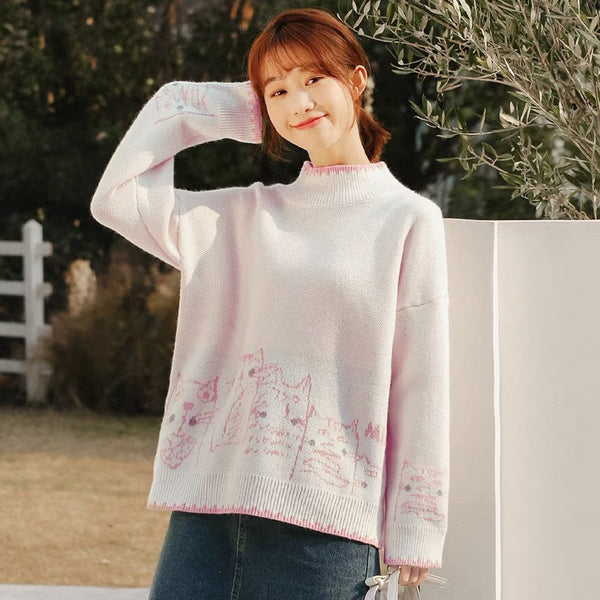 Cute Kitty Sweater