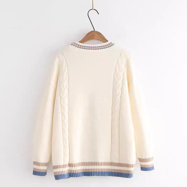 Cute Style Sweater Coat