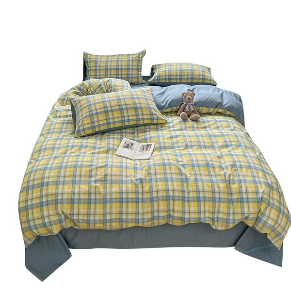 Harajuku Plaid Bedding Set