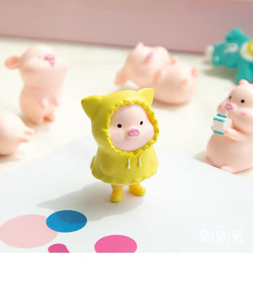 Kawaii Pig Dolls Set