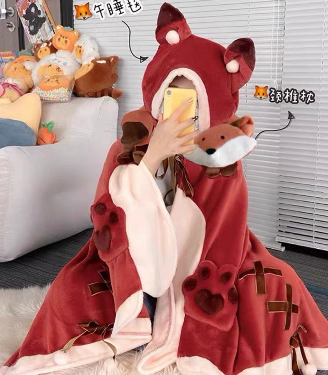 Cute Fox Cloak