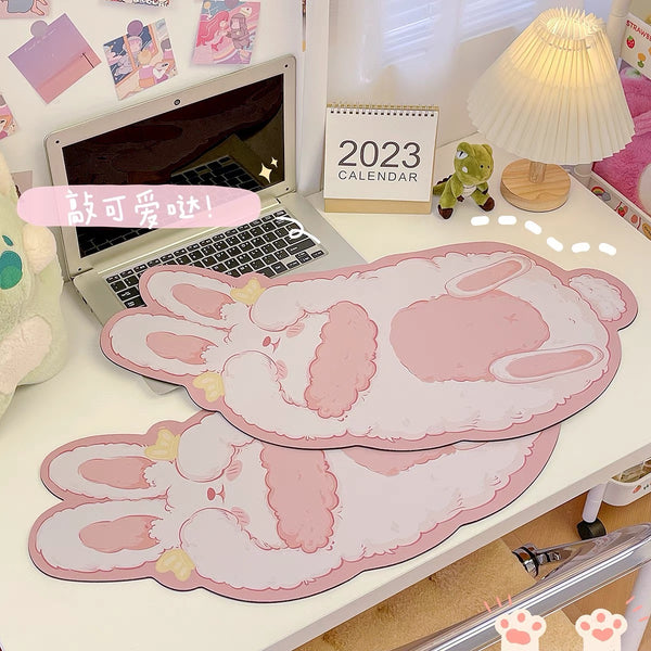 Cute Rabbit Mouse Pad