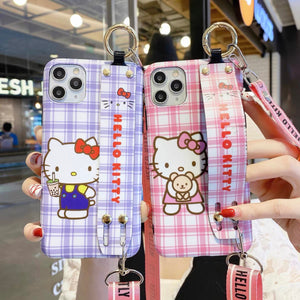 Hello Kitty Phone Case For Iphone7/7P/8/8plus/X/XS/XR/Xs max/11/11Pro/11proMax/12/12proMax/12pro/13/13pro/13promax