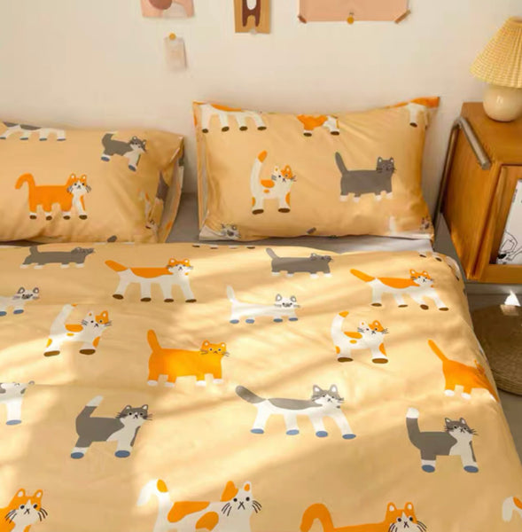 Cute Cats Bedding Set