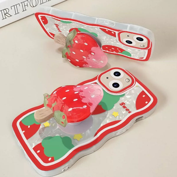 Strawberry Phone Case For Iphone7/8plus/X/XS/XR/XSmax/11/11proMax/12/12pro/12proMax/13/13pro/13promax