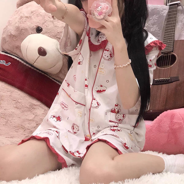 Cute Kitty Pajamas