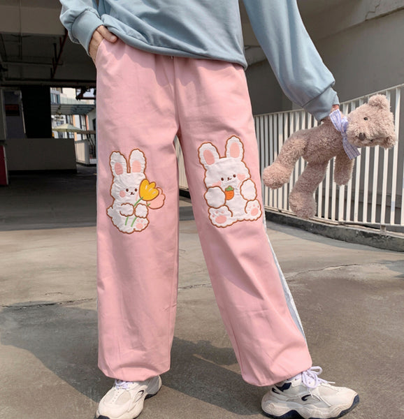 Kawaii Rabbits Trousers