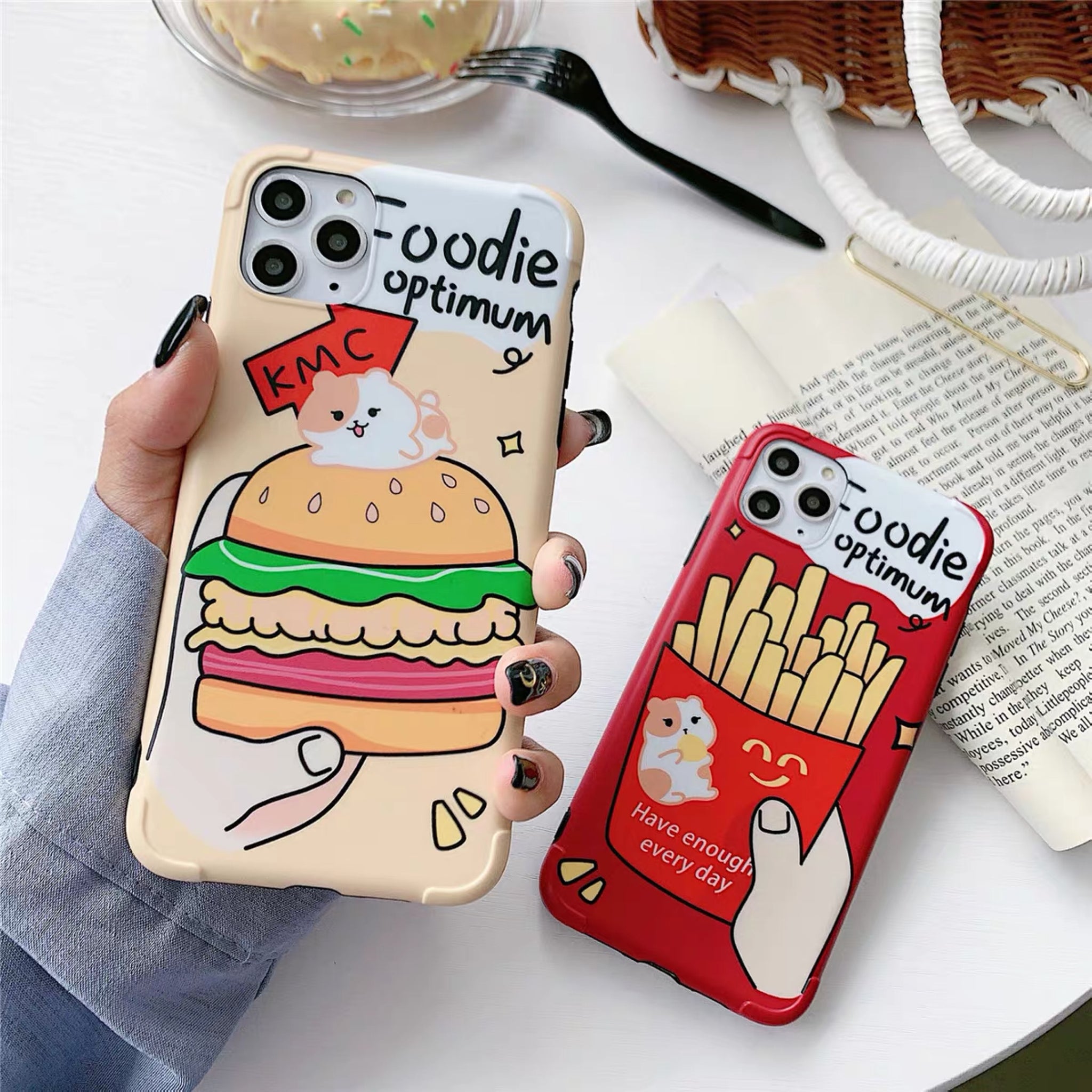 Food Phone Case For Iphone6/6S/6P/7/7P/8/8plus/X/XS/XR/Xs max/11/11pro/11pro max