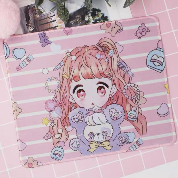 Sweet Girl Mouse Pad