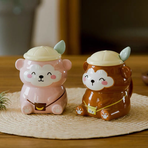 Kawaii Monkey Mug