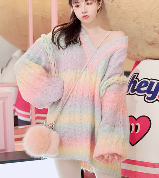 Sweet Rainbow Sweater