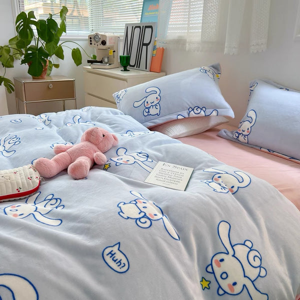 Soft Cinnamoroll Bedding Set