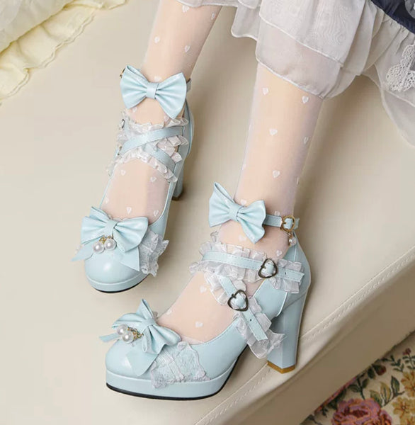 Sweet Love Lolita High Heels Shoes