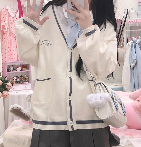 Kawaii Style Sweater Coat